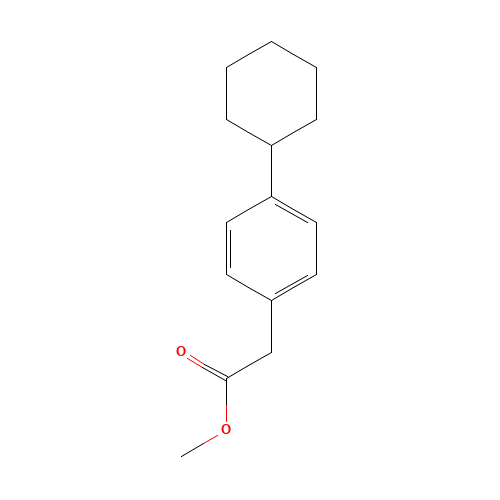 methyl 2-(4-cyclohexylphenyl)acetate (CAS: 70262-86-1) - Related Chemical Product