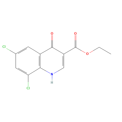 ethyl 6,8-dichloro-4-oxo-1H-quinoline-3-carboxylate (CAS: 25771-89-5) - Related Chemical Product