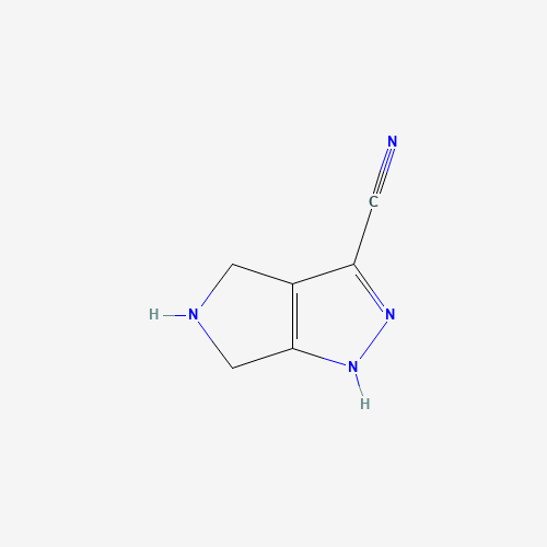 1,4,5,6-tetrahydropyrrolo[3,4-c]pyrazole-3-carbonitrile (CAS: 1270030-00-6) - Related Chemical Product