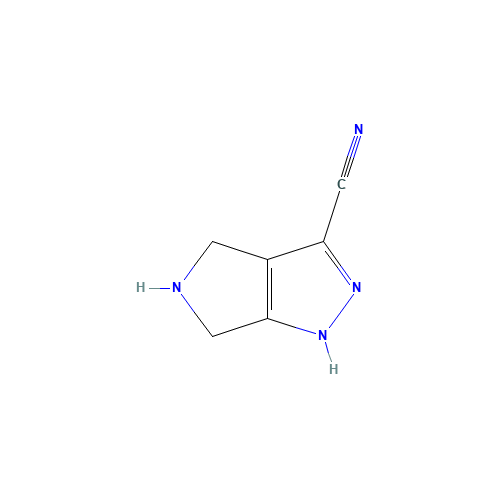 1,4,5,6-tetrahydropyrrolo[3,4-c]pyrazole-3-carbonitrile (CAS: 1270030-00-6) - Related Chemical Product