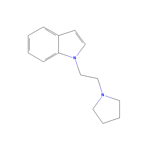 1-(2-pyrrolidin-1-ylethyl)indole (CAS: 872786-62-4) - Related Chemical Product