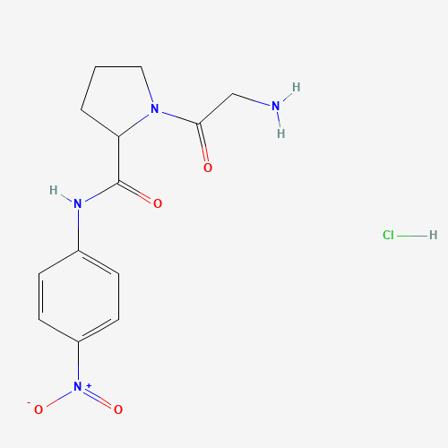 1-(2-aminoacetyl)-N-(4-nitrophenyl)pyrrolidine-2-carboxamide;hydrochloride (CAS: 103213-34-9) - Related Chemical Product