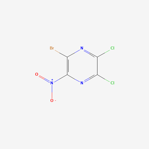 2-bromo-5,6-dichloro-3-nitropyrazine (CAS: 87591-67-1) - Related Chemical Product