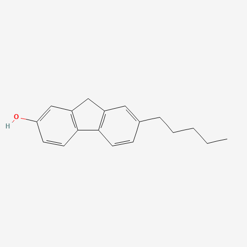 7-pentyl-9H-fluoren-2-ol (CAS: 99012-40-5) - Related Chemical Product