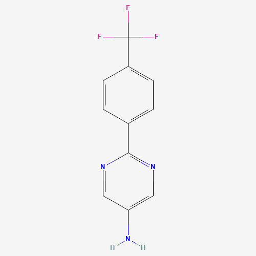 2-[4-(trifluoromethyl)phenyl]pyrimidin-5-amine (CAS: 1094311-67-7) - Related Chemical Product