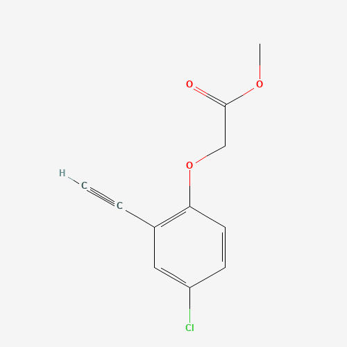 methyl 2-(4-chloro-2-ethynylphenoxy)acetate (CAS: 1240288-64-5) - Related Chemical Product