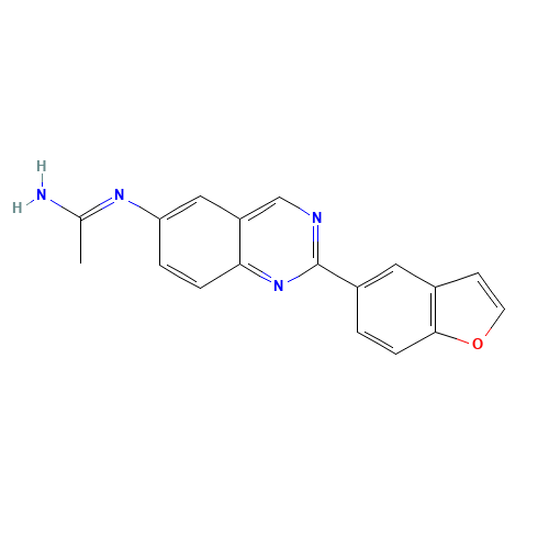 N'-[2-(1-benzofuran-5-yl)quinazolin-6-yl]ethanimidamide (CAS: 1005416-57-8) - Related Chemical Product