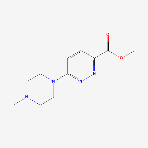 methyl 6-(4-methylpiperazin-1-yl)pyridazine-3-carboxylate (CAS: 1035271-06-7) - Related Chemical Product