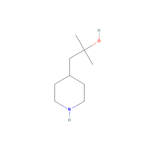 2-methyl-1-piperidin-4-ylpropan-2-ol (CAS: 70724-77-5) - Related Chemical Product
