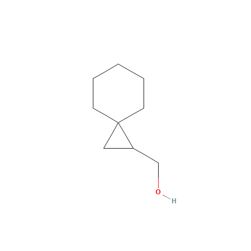 spiro[2.5]octan-2-ylmethanol (CAS: 200055-30-7) - Chemical Structure and Molecular Formula 