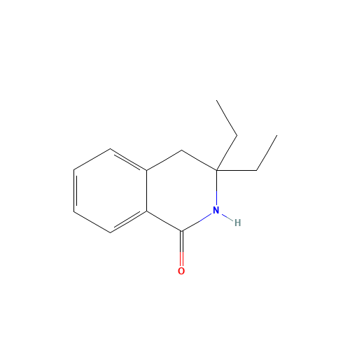 3,3-diethyl-2,4-dihydroisoquinolin-1-one (CAS: 26278-66-0) - Related Chemical Product