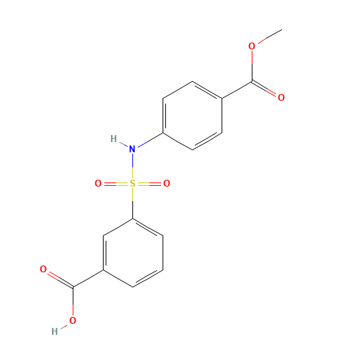 3-[(4-methoxycarbonylphenyl)sulfamoyl]benzoic acid (CAS: 889790-51-6) - Related Chemical Product
