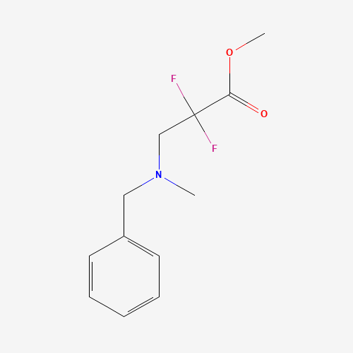 methyl 3-[benzyl(methyl)amino]-2,2-difluoropropanoate (CAS: 1158721-56-2) - Related Chemical Product
