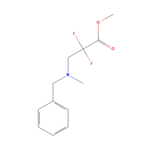 methyl 3-[benzyl(methyl)amino]-2,2-difluoropropanoate (CAS: 1158721-56-2) - Related Chemical Product