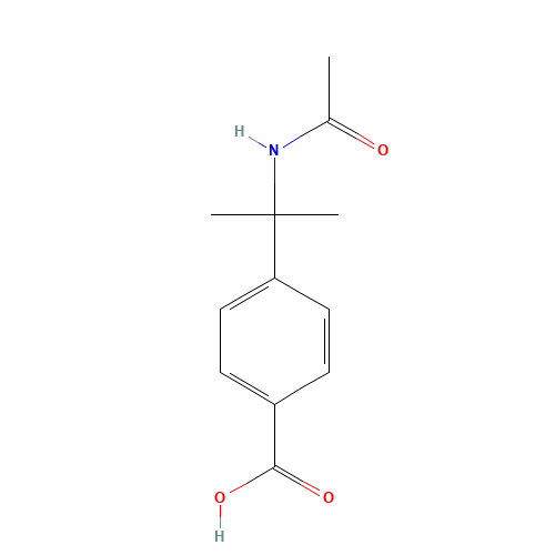 4-(2-acetamidopropan-2-yl)benzoic acid (CAS: 40708-36-9) - Related Chemical Product