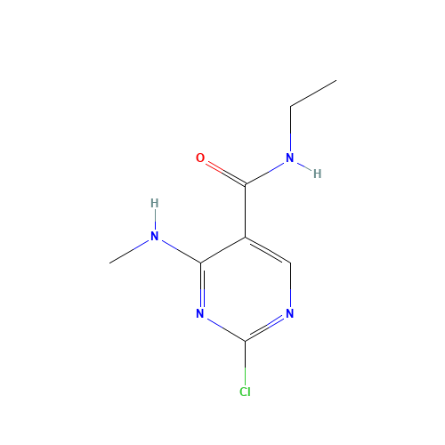 2-chloro-N-ethyl-4-(methylamino)pyrimidine-5-carboxamide (CAS: 39714-32-4) - Related Chemical Product
