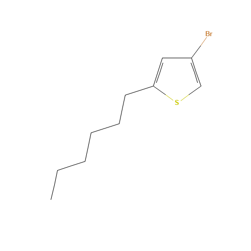 4-bromo-2-hexylthiophene (CAS: 155954-63-5) - Related Chemical Product