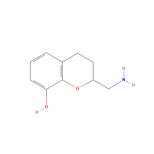 2-(aminomethyl)-3,4-dihydro-2H-chromen-8-ol (CAS: 177976-39-5) - Related Chemical Product