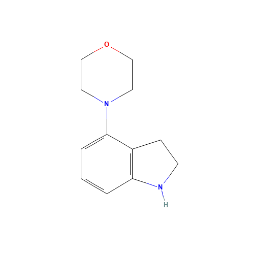 4-(2,3-dihydro-1H-indol-4-yl)morpholine (CAS: 1417746-03-2) - Related Chemical Product