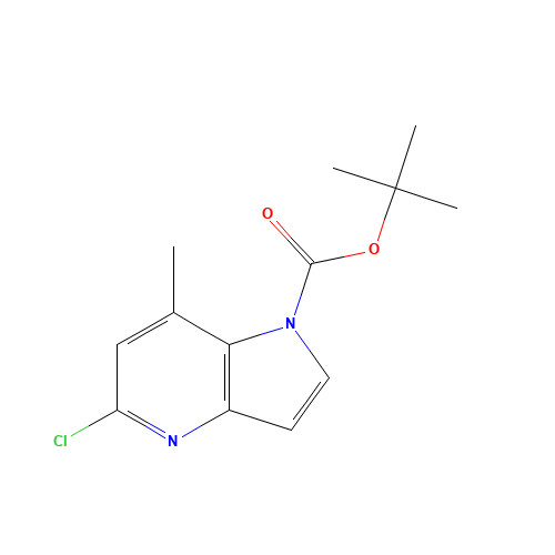 tert-butyl 5-chloro-7-methylpyrrolo[3,2-b]pyridine-1-carboxylate (CAS: 1373924-03-8) - Related Chemical Product