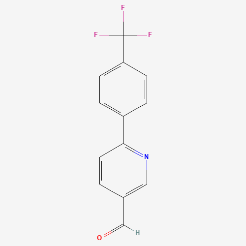 6-[4-(trifluoromethyl)phenyl]pyridine-3-carbaldehyde (CAS: 356058-14-5) - Related Chemical Product