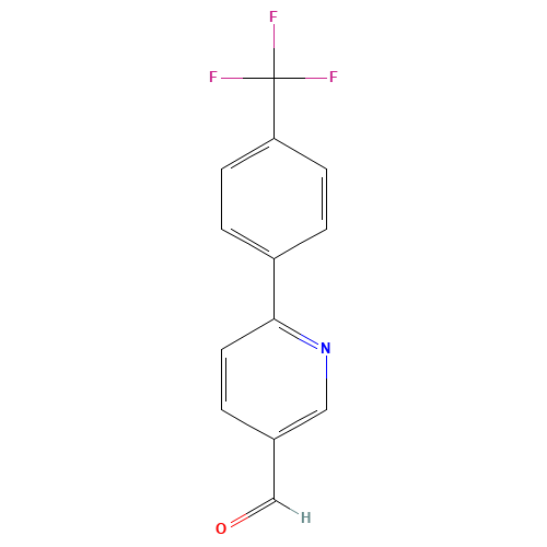 6-[4-(trifluoromethyl)phenyl]pyridine-3-carbaldehyde (CAS: 356058-14-5) - Related Chemical Product