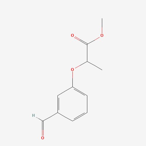 methyl 2-(3-formylphenoxy)propanoate (CAS: 140451-38-3) - Related Chemical Product