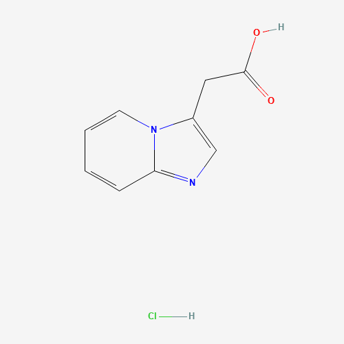 2-imidazo[1,2-a]pyridin-3-ylacetic acid;hydrochloride (CAS: 127657-46-9) - Related Chemical Product