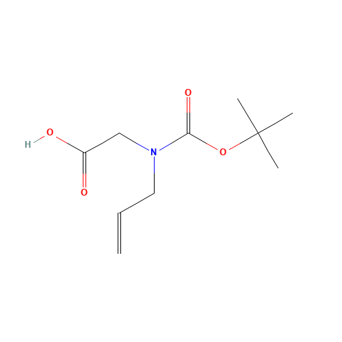 2-[(2-methylpropan-2-yl)oxycarbonyl-prop-2-enylamino]acetic acid (CAS: 145618-68-4) - Related Chemical Product