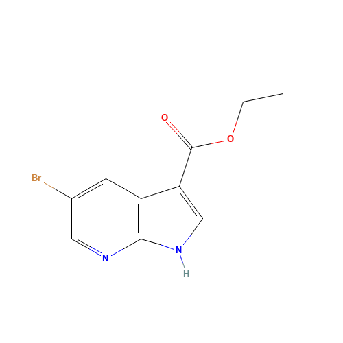 ethyl 5-bromo-1H-pyrrolo[2,3-b]pyridine-3-carboxylate (CAS: 1210437-68-5) - Related Chemical Product