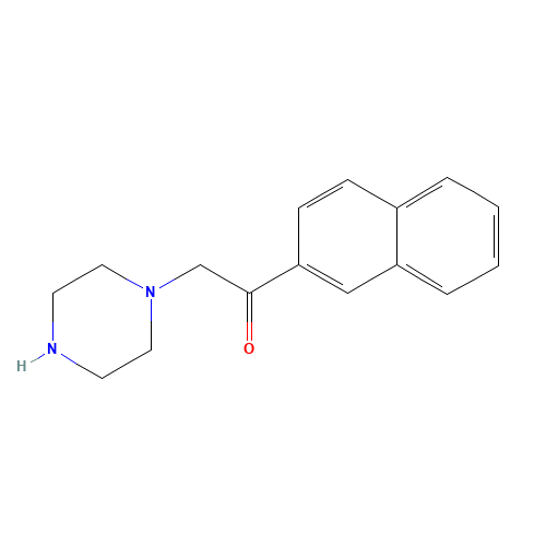 1-naphthalen-2-yl-2-piperazin-1-ylethanone (CAS: 194943-58-3) - Related Chemical Product