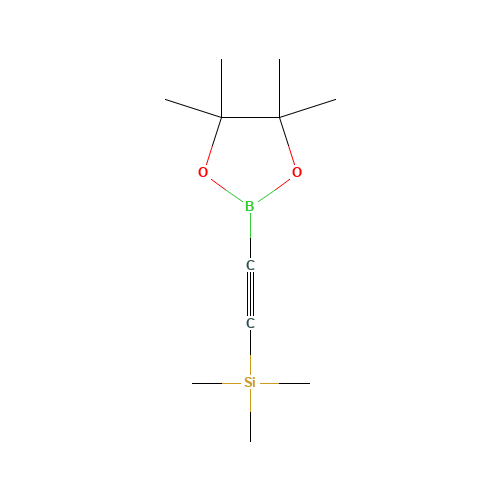trimethyl-[2-(4,4,5,5-tetramethyl-1,3,2-dioxaborolan-2-yl)ethynyl]silane (CAS: 159087-46-4) - Related Chemical Product