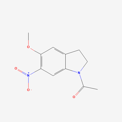 1-(5-methoxy-6-nitro-2,3-dihydroindol-1-yl)ethanone (CAS: 23772-37-4) - Related Chemical Product