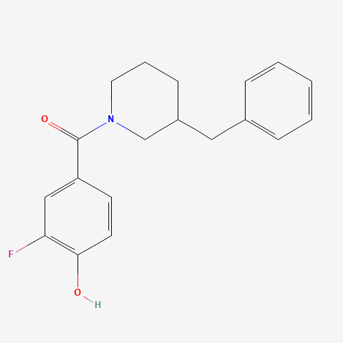 (3-benzylpiperidin-1-yl)-(3-fluoro-4-hydroxyphenyl)methanone (CAS: 960297-76-1) - Related Chemical Product
