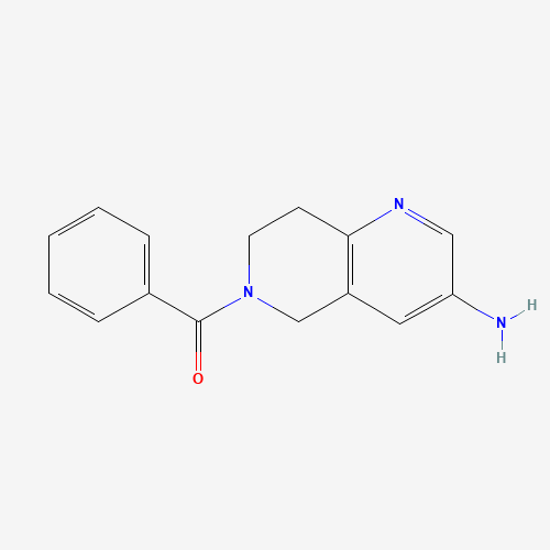(3-amino-7,8-dihydro-5H-1,6-naphthyridin-6-yl)-phenylmethanone (CAS: 625099-25-4) - Related Chemical Product