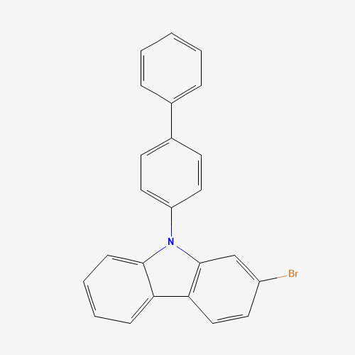 2-bromo-9-(4-phenylphenyl)carbazole (CAS: 1393835-87-4) - Related Chemical Product