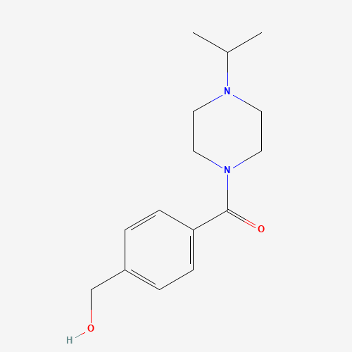 [4-(hydroxymethyl)phenyl]-(4-propan-2-ylpiperazin-1-yl)methanone (CAS: 1000404-72-7) - Related Chemical Product