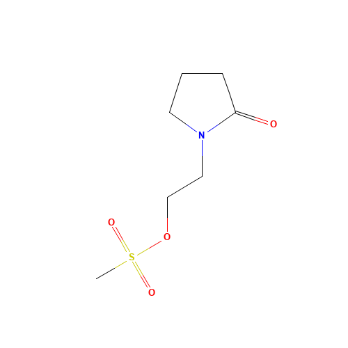 2-(2-oxopyrrolidin-1-yl)ethyl methanesulfonate (CAS: 854923-05-0) - Related Chemical Product