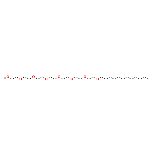 2-[2-[2-[2-[2-[2-(2-dodecoxyethoxy)ethoxy]ethoxy]ethoxy]ethoxy]ethoxy]ethanol (CAS: 3055-97-8) - Related Chemical Product