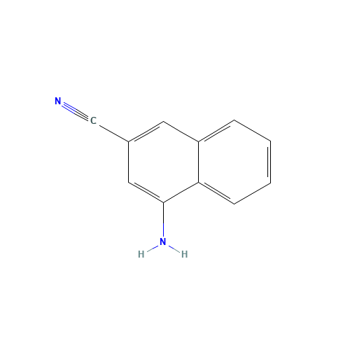 4-aminonaphthalene-2-carbonitrile (CAS: 91135-42-1) - Related Chemical Product