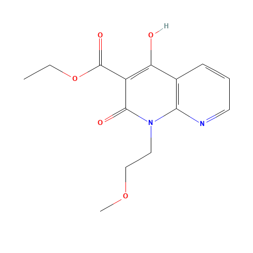 ethyl 4-hydroxy-1-(2-methoxyethyl)-2-oxo-1,8-naphthyridine-3-carboxylate (CAS: 1253790-04-3) - Related Chemical Product