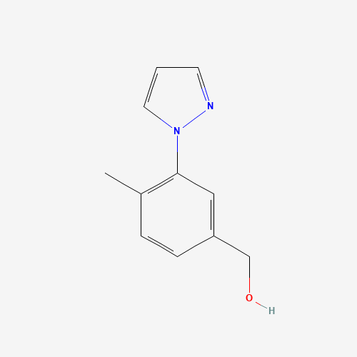 (4-methyl-3-pyrazol-1-ylphenyl)methanol (CAS: 1588887-03-9) - Related Chemical Product
