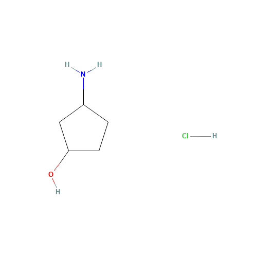 3-aminocyclopentan-1-ol;hydrochloride (CAS: 1184919-69-4) - Related Chemical Product