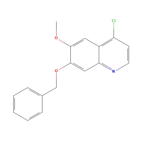 4-chloro-6-methoxy-7-phenylmethoxyquinoline (CAS: 286371-49-1) - Related Chemical Product