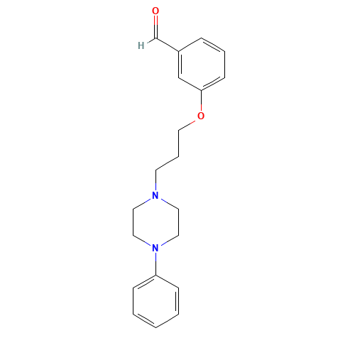 3-[3-(4-phenylpiperazin-1-yl)propoxy]benzaldehyde (CAS: 84344-47-8) - Related Chemical Product