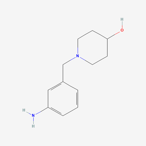 1-[(3-aminophenyl)methyl]piperidin-4-ol (CAS: 1016757-84-8) - Related Chemical Product