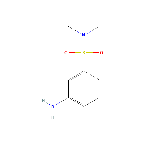 3-amino-N,N,4-trimethylbenzenesulfonamide (CAS: 6331-68-6) - Related Chemical Product