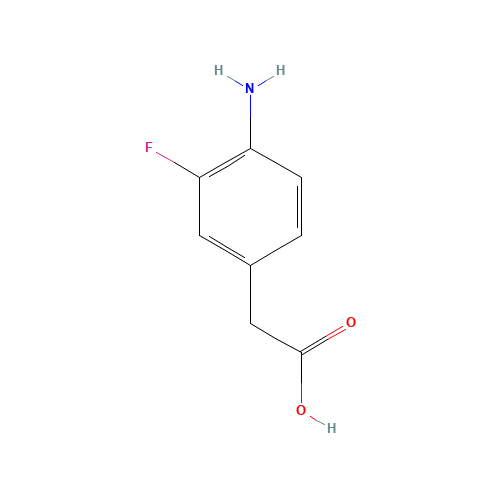 2-(4-amino-3-fluorophenyl)acetic acid (CAS: 503315-77-3) - Related Chemical Product