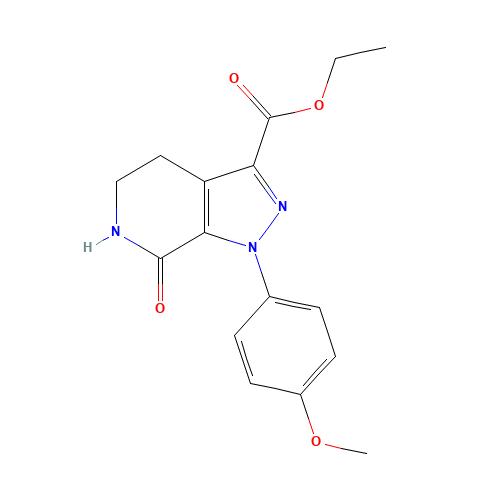 ethyl 1-(4-methoxyphenyl)-7-oxo-5,6-dihydro-4H-pyrazolo[3,4-c]pyridine-3-carboxylate (CAS: 503614-56-0) - Related Chemical Product