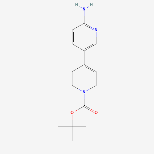 tert-butyl 4-(6-aminopyridin-3-yl)-3,6-dihydro-2H-pyridine-1-carboxylate (CAS: 1279030-84-0) - Related Chemical Product